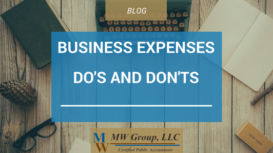 Blog - business expenses